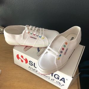 Brand new White Superga Sneakers